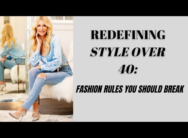 4 Fashion Rules You Can Break After Turning 40