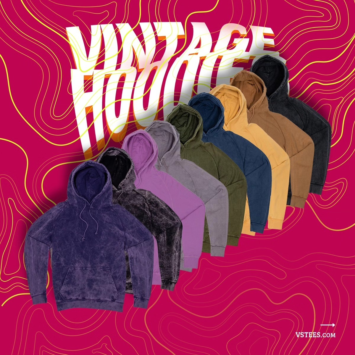 Styling Vintage Hoodies with Heavyweight T-Shirts and Pullover Hoodies